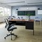 Flash Furniture 30 in D X Walnut, 60 in W X GC-M-BLK-175-WLN-GG - alternate 1